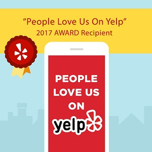 yelp awards sticker